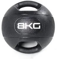 Olive Dual Grip Medizinball 8kg