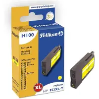 Pelikan H100 Yellow, Hohe (XL-) Ausbeute, Gelb, 1 Stück(e), 1600 Seiten, Einzelpackung