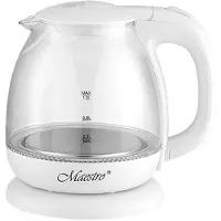 Maestro Feel-MR-055-WHITE Wasserkocher 1 l Weiß 1100 W
