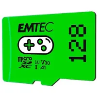 Emtec ECMSDM128GXCU3G, 128 GB, MicroSDXC, UHS-I, 100 MB/s, 50 MB/s, Class 3 (U3)