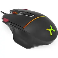 Krux Fuze Pro, rechts, Optisch, USB Typ-A, 12000 DPI, Schwarz