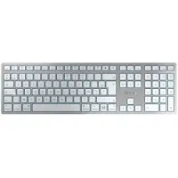 Cherry TAS KW 9100 SLIM FOR MAC Wireless FR-Layout silver/w