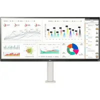 LG UltraWide 34WQ68X-W - LED-Monitor - 86.72 cm (34") - 2560 x 1080 UWFHD - IPS - 400 cd/m²