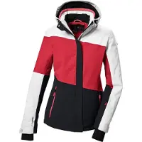 Killtec Skijacke "KSW 67 WMN SKI JCKT" Damen Skijacke: wasserdicht, atmungsaktiv, abnehmbare Kapuze