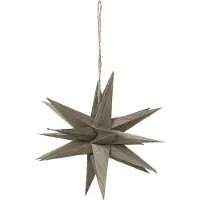 Broste Copenhagen Weihnachtsdekorationen DECO ETOILE 'VENUS' BOIS herren