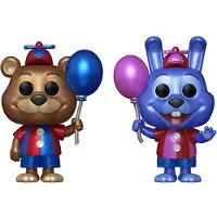 Funko POP! Pop! Games: Five Nights At Freddy's – Balloon Freddy & Balloon Bonnie, exklusive Sonderausgabe
