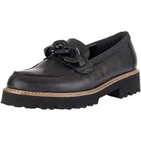Gabor 55.240 Damenschuhe - elegante Slipper - Halbschuhe schwarz Elegant NEU