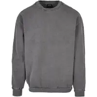 Urban Classics modernes Herren Sweatshirt Oversize 470 g/m² mit Baumwolle Grau