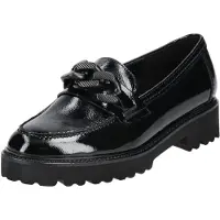 Gabor 55.240 Damenschuhe - elegante Slipper - Halbschuhe schwarz Elegant NEU