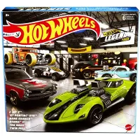 Hot Wheels HW Legends-Multipacks mit 6 Spielzeugautos, Geschenk für Kinder & Sammler