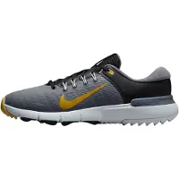 Nike Free Unisex Black/Cool Grey/Pure Platinum/Infinite Gold 40 Damen Golfschuhe