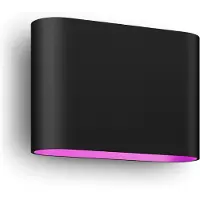 Philips Hue Dymera Wandleuchte - White & Color - Schwarz