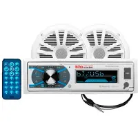 Boss Audio Systems Mr632uab+2 Mr6-lautsprecher+mrant10-paket