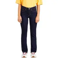 Levi's Damen Jeanshose 314 Shaping mit Stretch-Anteil, Straight Fit, Blau (Darke