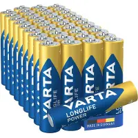Varta Longlife Power AAA, Einwegbatterie, AAA, Alkali, 1,5 V, 4 Stück(e), Blau, Mehrfarbig