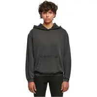 Build Your Brand Acid Washed Oversize Kapuzenpullover