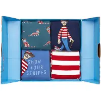 Jimmy Lion Where´s Wally Socken 3 Paare