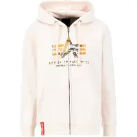 Alpha industries Basic Puff Print Camo Zip Hoodie