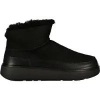 FitFlop Damen - Gen-FF Ultra-Mini Doppelgesichtige Lammfellstiefel - All Black