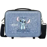Disney Unisex für Kinder. 3853922 Kulturbeutel Stitch You are magical anpassungsfähig blau (OSFA), Lässig, ABS/Polykarbonat, Kinderbekleidun