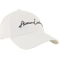 Armani Exchange für Herren. 954224CC51601519 Baseballkappe weiß (OSFA), Lässig, Baumwolle