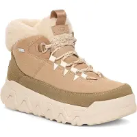 Ugg - Apres Ski aus Wildleder - W Terretrail Cozy Lace Sand für Damen aus Wolle - Größe 39 - Beige