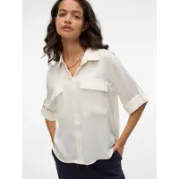 Aware Kurzarmbluse "VMFABIANA 3/4 SHIRT VMA NOOS"