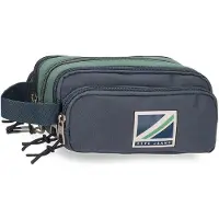 Pepe Jeans Tom Federmäppchen Blau 22x10x9 cm Polyester