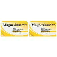 JENAPHARM Magnesium 100 mg Doppelpack 2x100 St Tabletten
