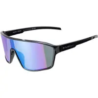 Red Bull Spect Eyewear - Sonnenbrille - Daft Shiny Black/Brown With Blue Mirror - schwarz