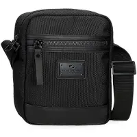 Joumma Bags Herren Umhängetasche mit zwei Fächern Pepe Jeans Blackmore, schwarz, 7055542