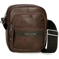 Pepe Jeans Unisex. 7815232 Horley kleine Umhängetasche braun (OSFA), Lässig, Polyester