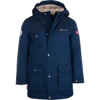 TROLLKIDS Jungen Wasserdichte Jacke Marine 354-142 Grösse 140