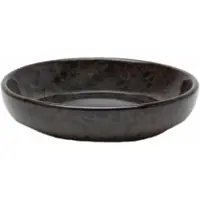 Serax Servierteller Surface Tableware by Sergio Herman Indi Anthracite S 9 cm