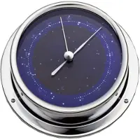 Barigo Messing Verchromtes Barometer 100 Mm