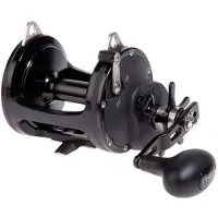 Hart One Metal Trollingrolle Schwarz 30 Schwarz 30