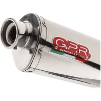 Gpr Exhaust Systems Trioval Bmw F 700 Gs 16-18 Euro 4 Homologierter Slip On Schalldämpfer