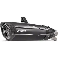 Akrapovic Slip-on Line Auspuffsystem mit EG-BE S/O 4-1 TI BL - S1000 RR 17-18
