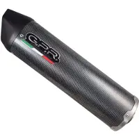 Gpr Exhaust Systems Furore Poppy Ducati Monster S4r 03-07 Ref:d.40.fupo Zugelassener Ovaler Schalldämpfer