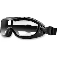 Bobster Night Hawk Otg Offroad-brille Schwarz Clear Schwarz Clear