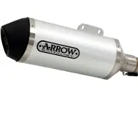 Arrow Urban Sh 125 I Abs 13-19 Aluminium&steel Homologierter Slip On Schalldämpfer