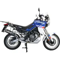 Gpr Exhaust Systems Furore Evo4 Nero Aprilia Tuareg 660 21-23 Ref:e5.a.77.fne4 Homologierter Slip On Schalldämpfer