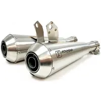 Ixil Ironhead Triumph Bonneville Newchurch Se 15-16/speed Twin 19-20/thruxton/r 1200 16-20 Stainless Steel Homologierter Konus-schalldämpfer