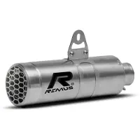 Remus Mesh With Removable Sound Insert For Vespa Primavera 50 From 2022 Race Nicht Homologierter Schalldämpfer