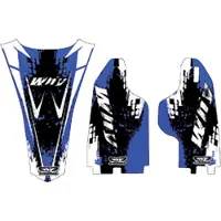Why Stickers Yamaha Wr450f 2007-2009 Rear Fender Grafik-kit