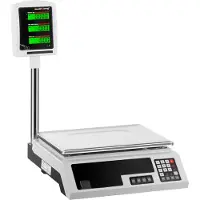 Steinberg Systems Kontrollwaage - 30 kg / 1 g - 34 x 23 cm - 6 LCD Hochanzeige
