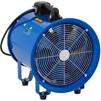 MSW Industrieller Axiallüfter zur Kühlung und Luftumwälzung 500 W, Durchmesser 300 mm