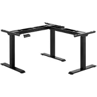 Fromm & Starck Expondo Höhenverstellbares Eckschreibtischgestell - Höhe: 69-118 cm - Breite: 90-150 cm / 110-190 cm
