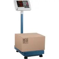 Steinberg Systems Plattformwaage - 100 kg / 0,01 kg - 40 x 30 cm - klappbar - LED