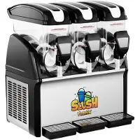 Royal Catering Granitor Spender Slush Granita Getränkemaschine dreifach 3x 15L